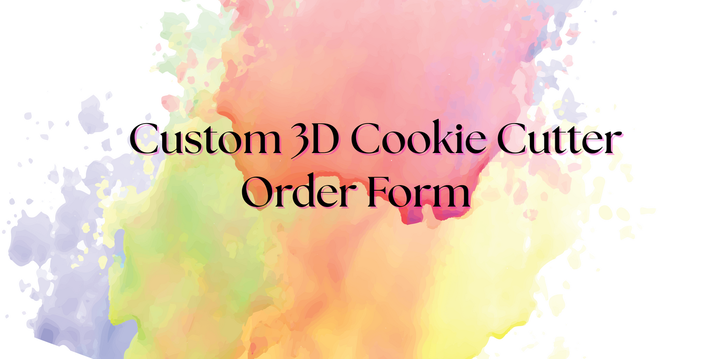 Custom 3D Cookie Cutters