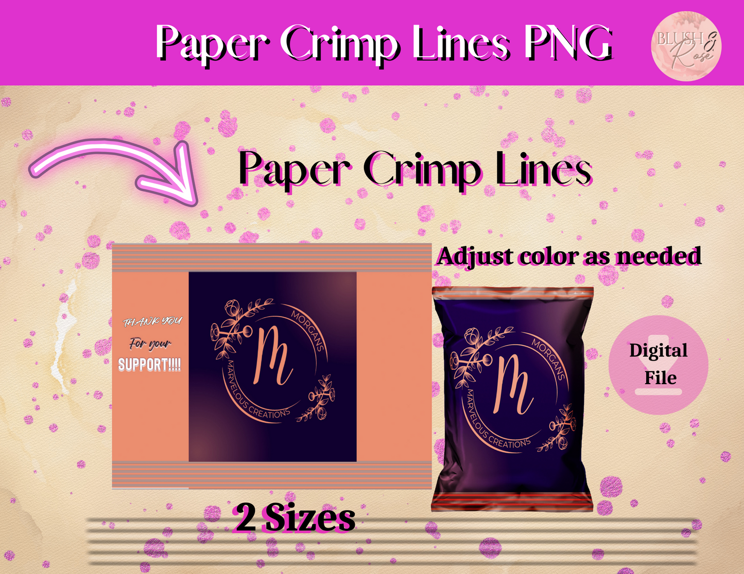 Paper Crimp Lines PNG