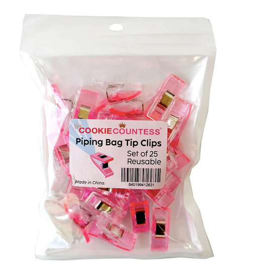 Cookie Countess Piping Bag Tip Clips