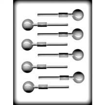 CK 1 1/8 Ball Hard Lollipop Mold 8H-5201