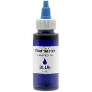 Colorante de caramelo azul Chefmaster, 2 oz