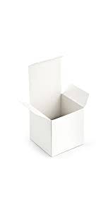4 Inch White Cake Box