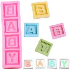 BABY Letter Silicone Molds