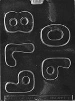 Number 6-0 Chocolate Mold