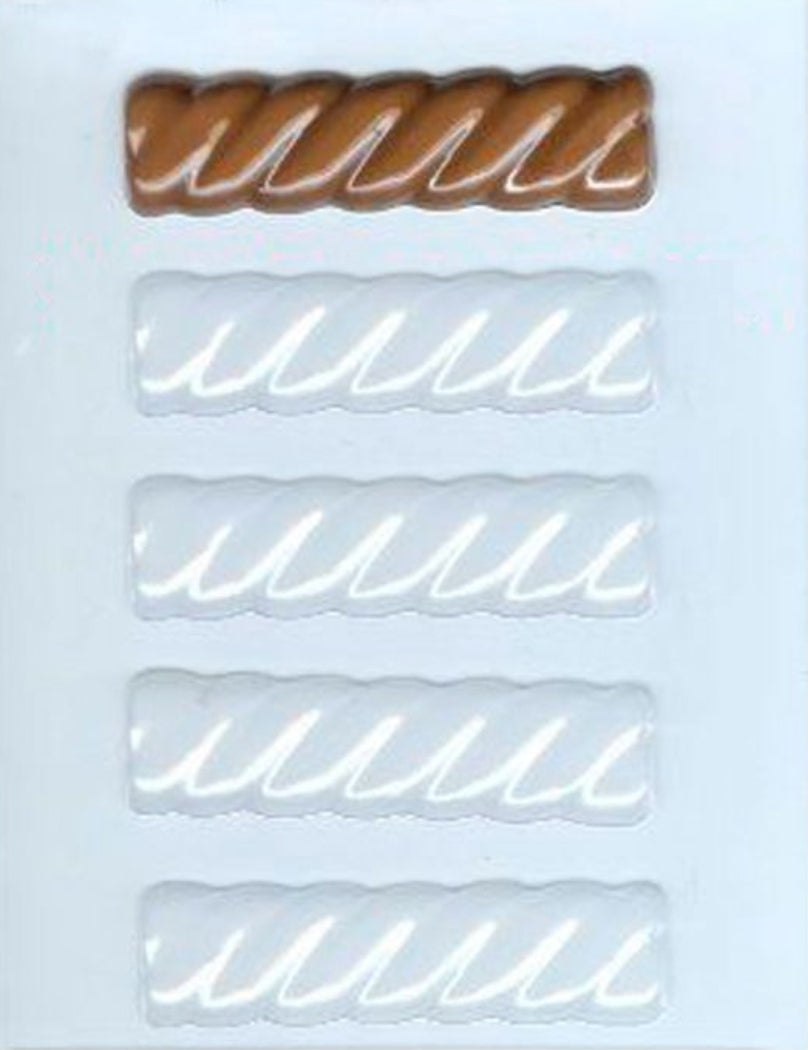 Molde giratorio para barra de chocolate