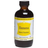 Emulsión de plátano Lorann 4oz.