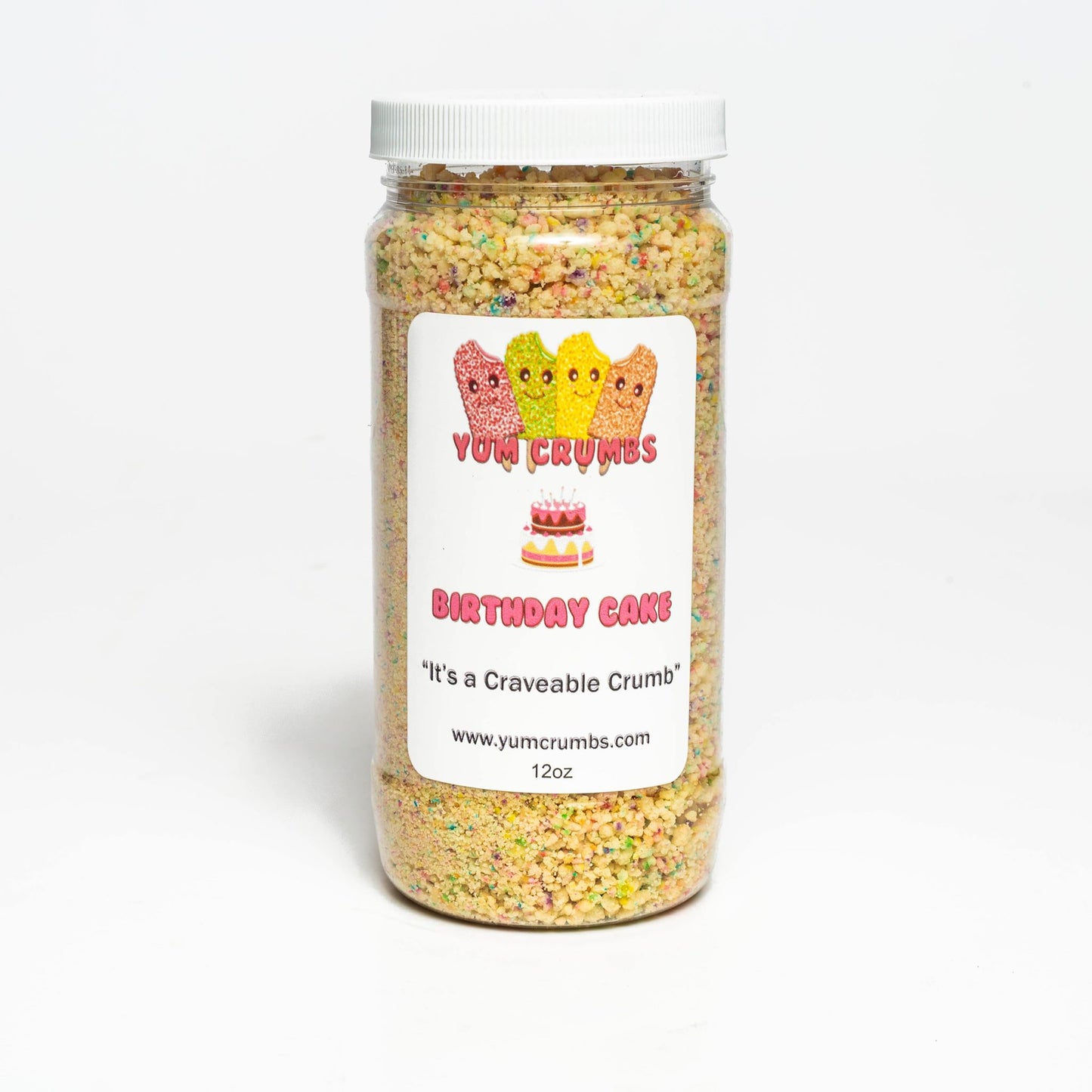 Pastel de cumpleaños Yum Crumbs de 355 ml