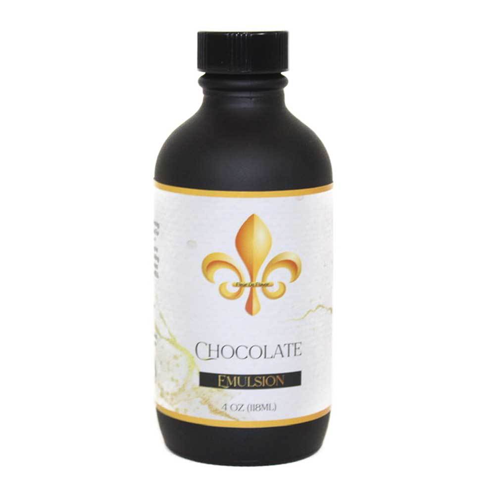 Emulsión de chocolate con sabor a flor de 4 oz