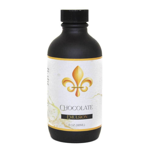 Emulsión de chocolate con sabor a flor de 4 oz