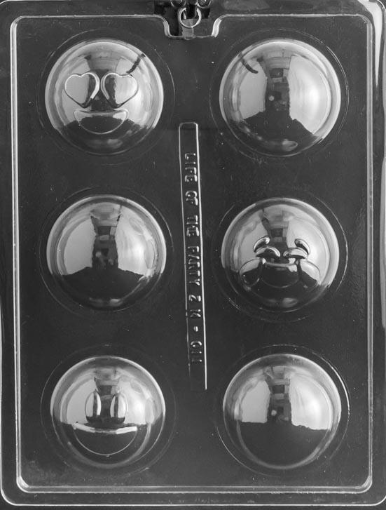 Emoji Hot Cocoa Bomb Chocolate Mold