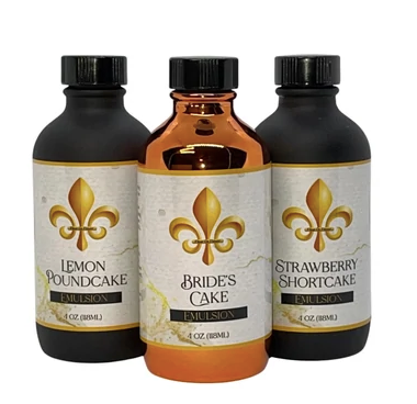 Fleur De Flavor Bride's Cake Emulsion 4oz