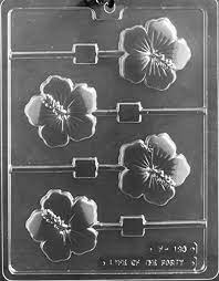 Flower Lollipop Chocolate Mold