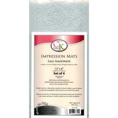 CK Impression Mat 12x6" Lace Assortment