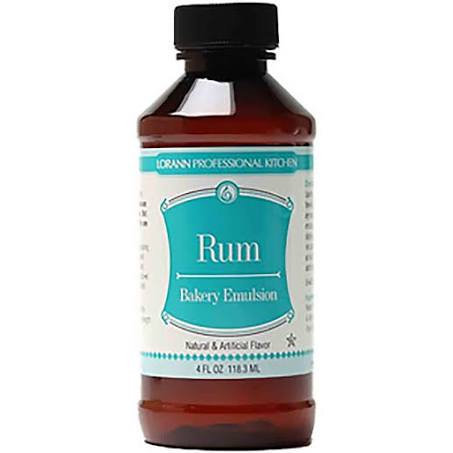 Emulsión de ron Lorann 4oz.