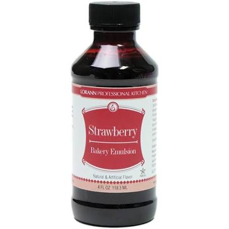 Emulsión de fresa Lorann 4oz.