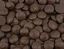 Obleas de chocolate negro Merckens de 2 libras