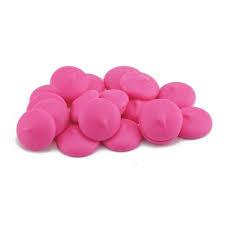 Obleas de chocolate rosa Merckens de 2 libras