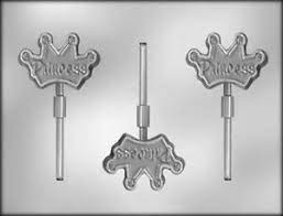 Princess Chocolate Lollipop Mold