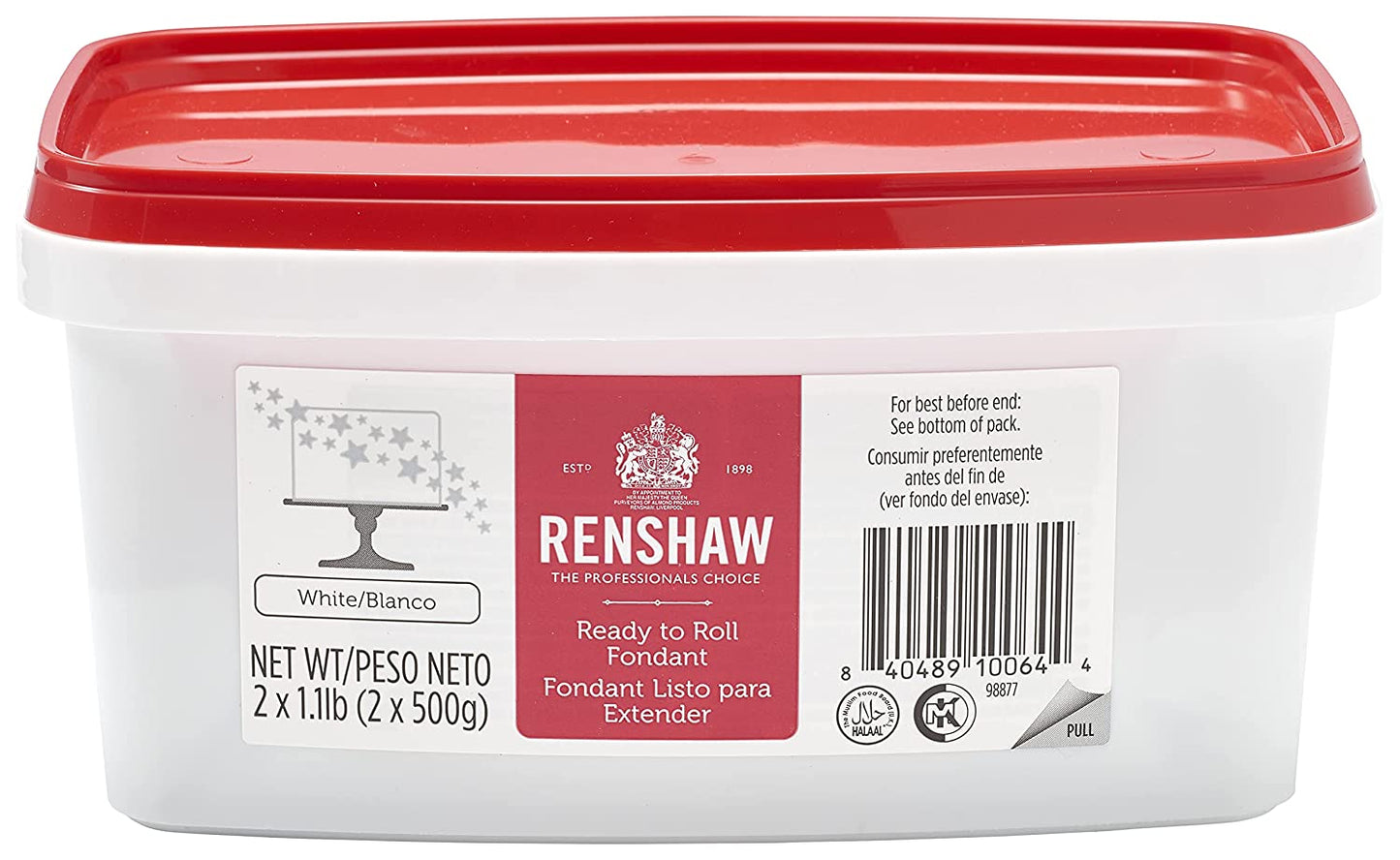 Renshaw 2lb Fondant-White