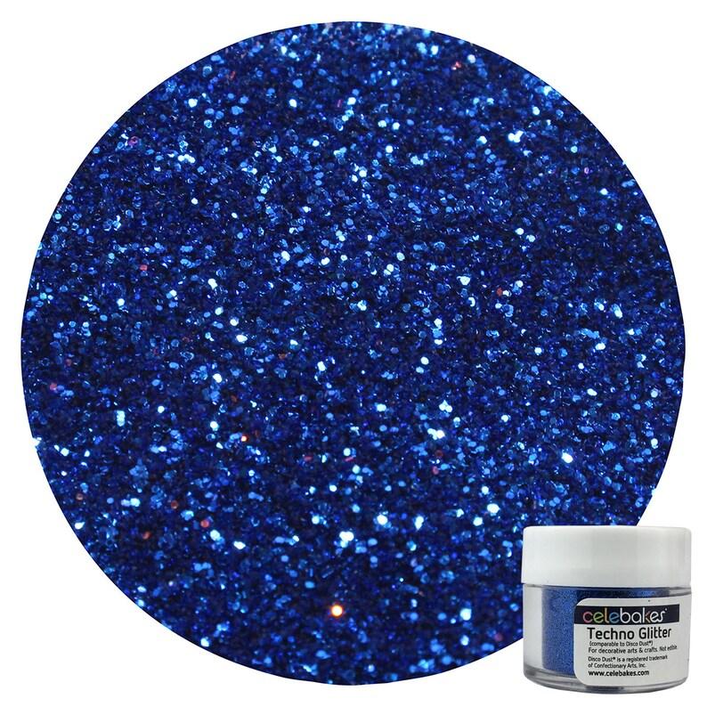 Celebakes Royal Blue Techno Glitter