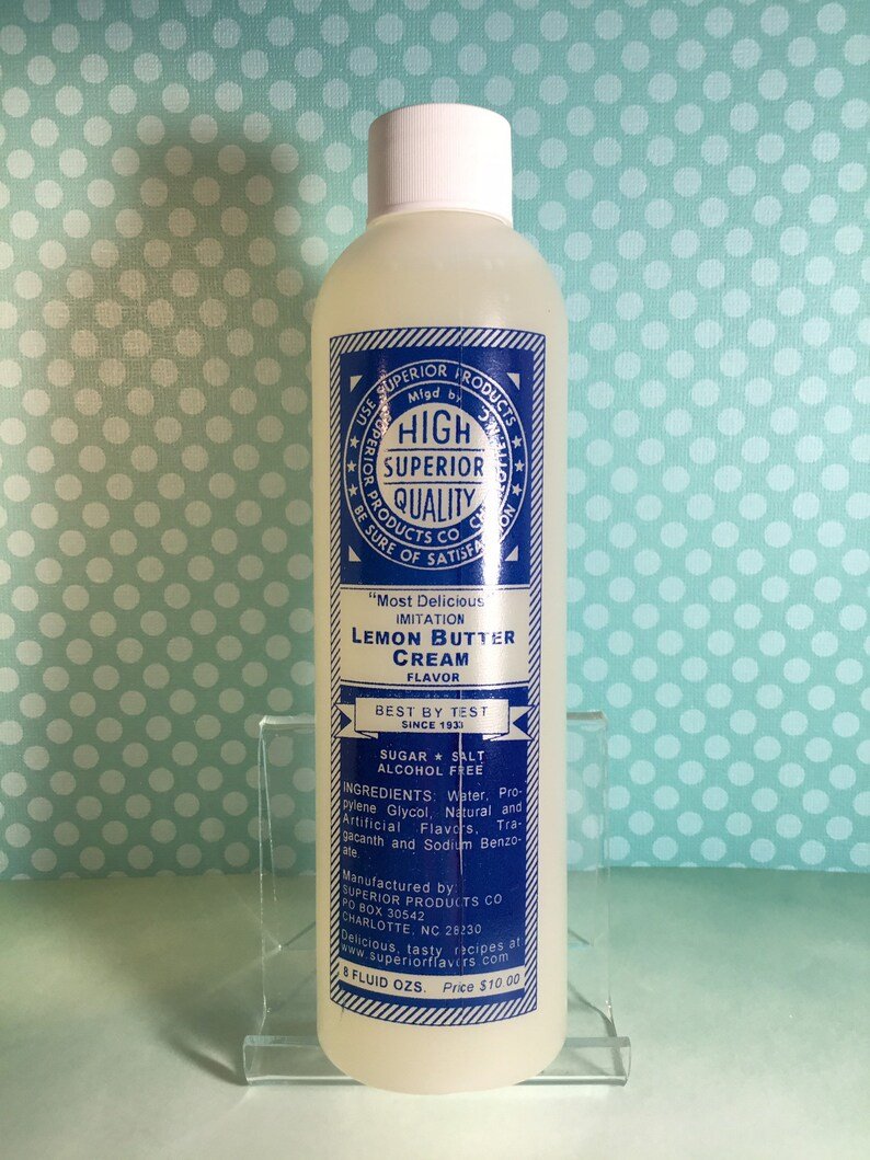 Superior Lemon Buttercream Flavor 8oz