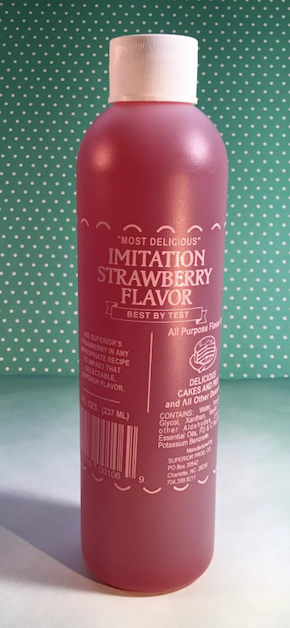 Sabor superior a fresa 8 oz