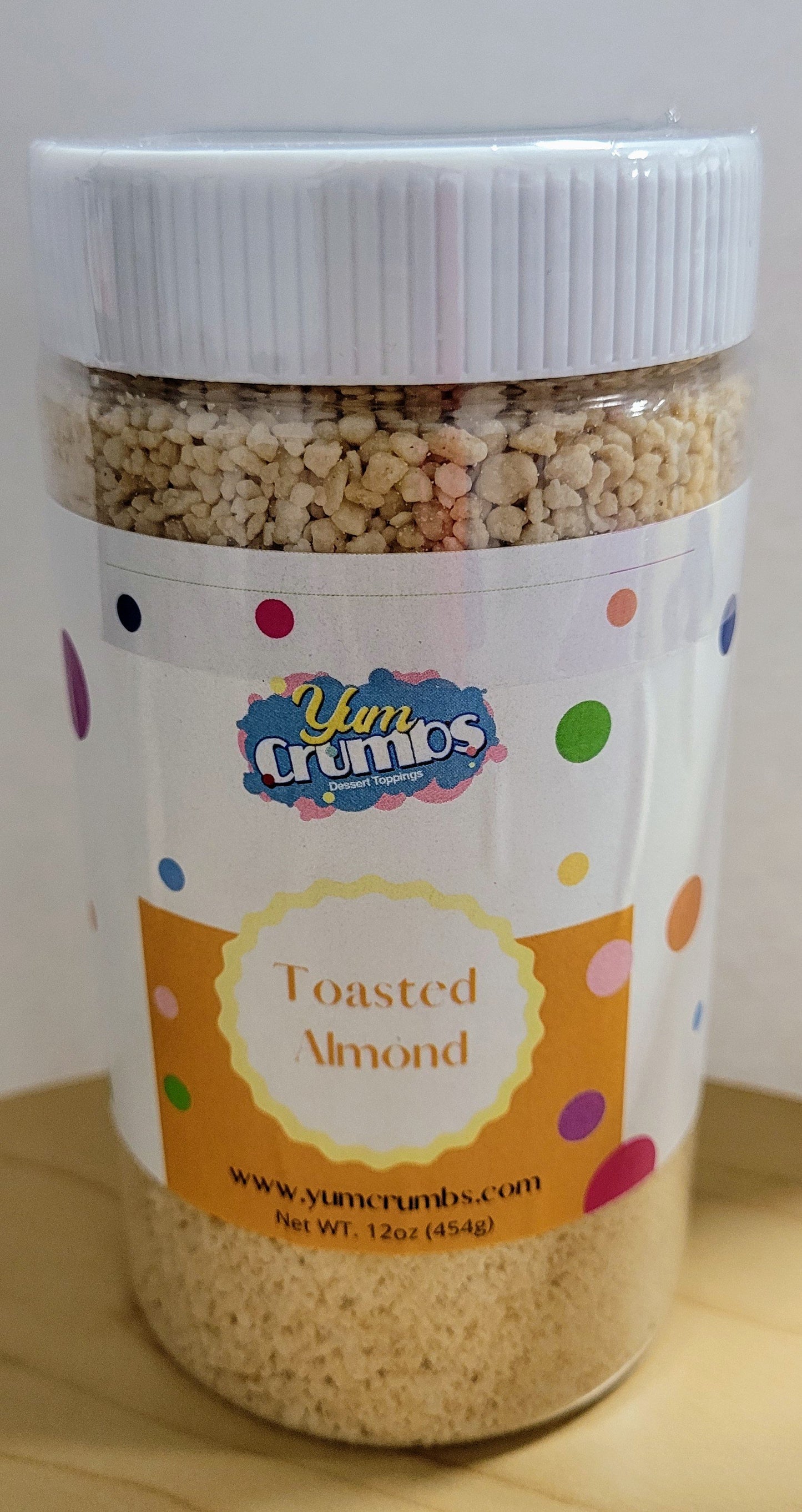Yum Crumbs 12 oz. Almendra tostada