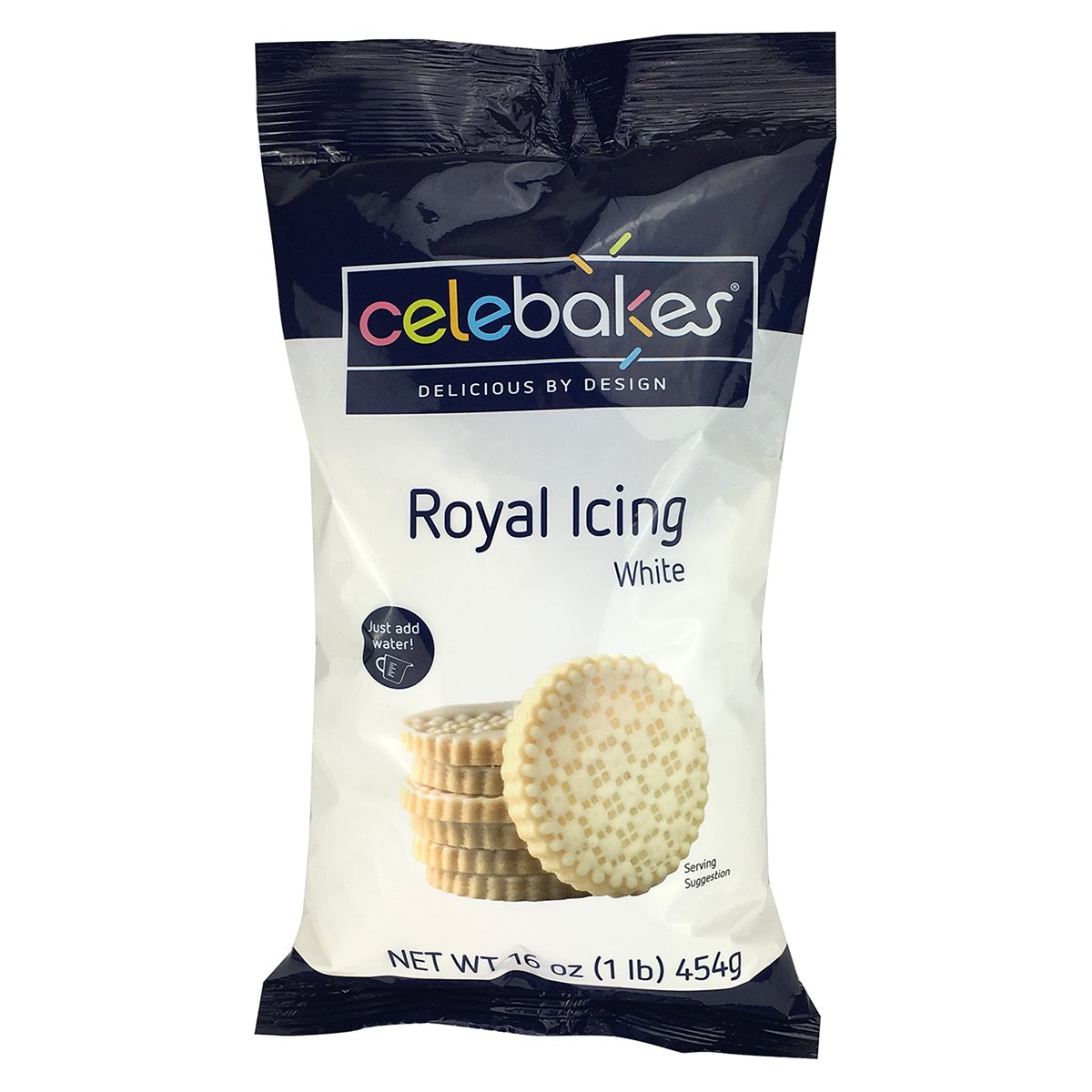 Celebakes White Royal Icing 16oz