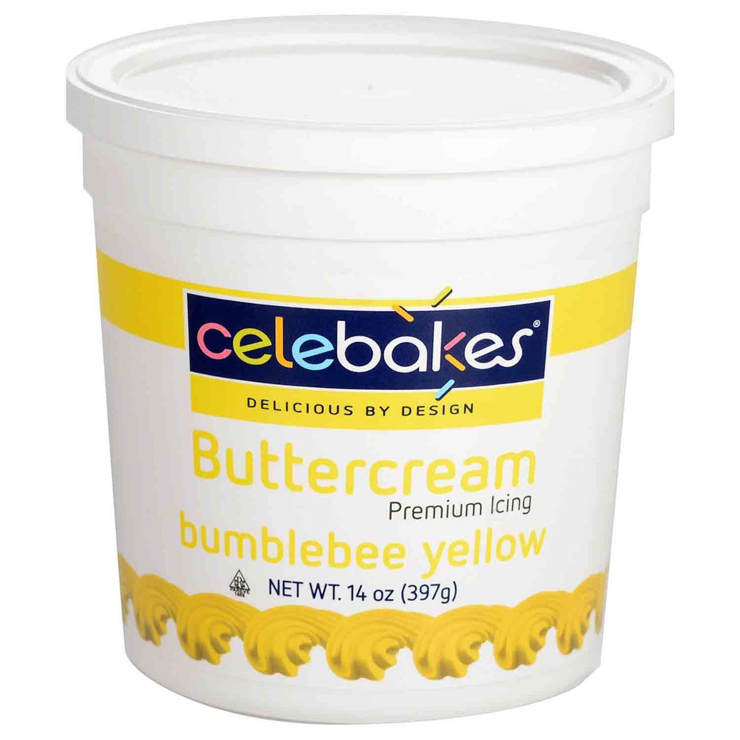 Celebakes Bumble Bee Yellow Frosting 140z