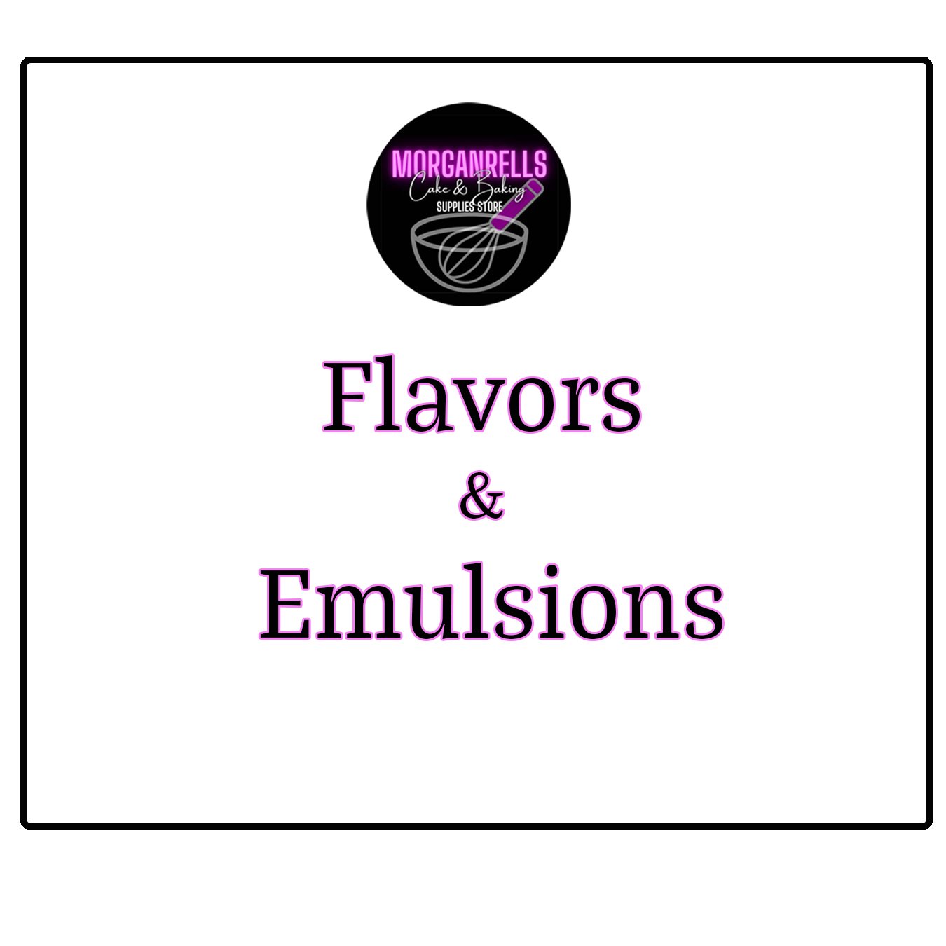 Flavors, Emulsions, Elixirs, Emulsions, Extracts