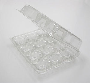 12 Count plastic Cupcake Containers