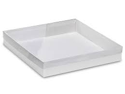 12X12X2 White Square Box
