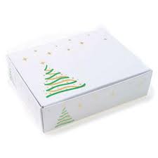 1/4 lb Small Candy Box With Christmas Tree