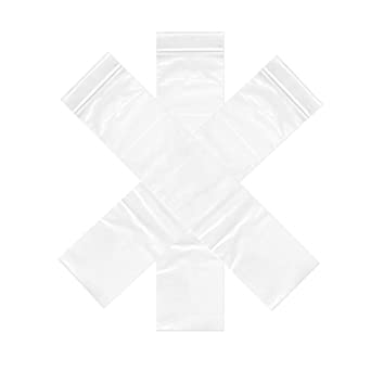 2x8 2 Mil Clear Bags 12 Count