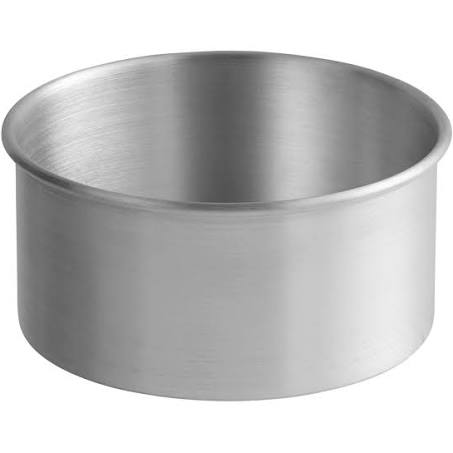 6x3 Round Aluminum Cake Pan