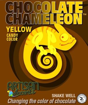 Chocolate Chameleon Artisan Accents 2oz.- Yellow