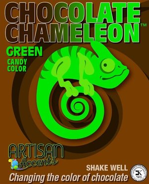 Chocolate Chameleon Artisan Accents 2oz.- Green