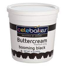 Celebakes Booming Black Buttercream 14oz