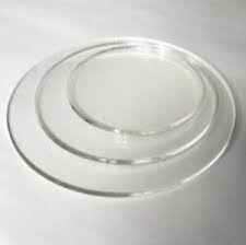 Acrylic Cake Disc 3 Pack 4,6 & 8 inch Cake Disc