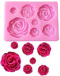 Assorted Size Silicone Rose Mold