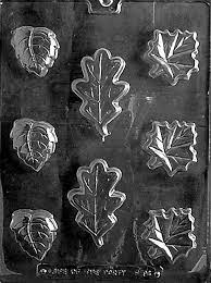 Assorted Leaves Chocolate Mold