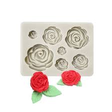 Pink Assorted Rose Mold