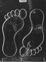 Large Feet chocolate mold