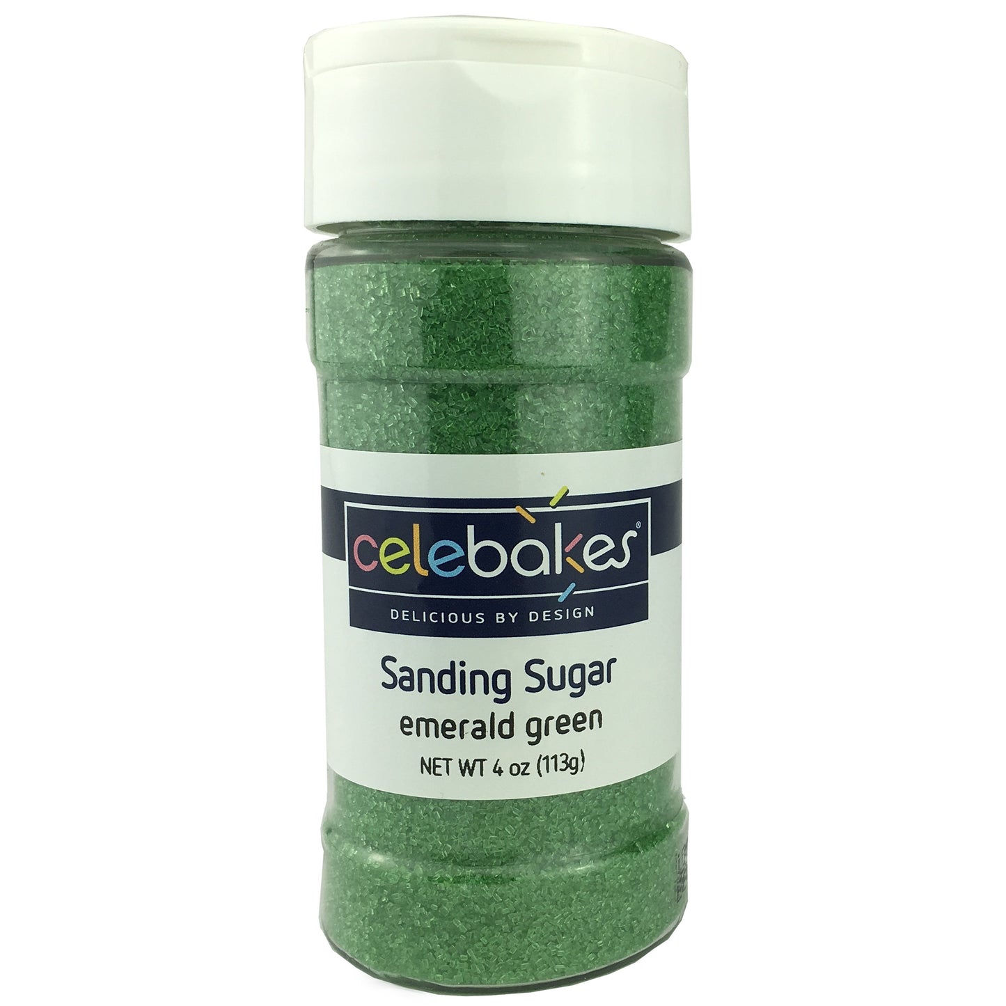 Celebakes Sanding Sugar Emerald Green 4oz