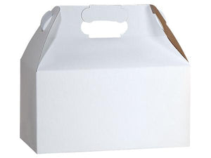 Extra Large White Gable Box 9 1/2x5x5