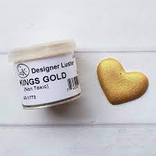 King's Gold Luster Dust 2g (for decorating purposes only)