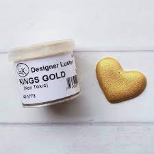 Polvo de brillo dorado King's Gold 2 g (solo para fines decorativos)