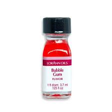 Sabor a chicle Lorann, 0,125 oz.