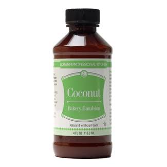 Emulsión de coco Lorann 4oz