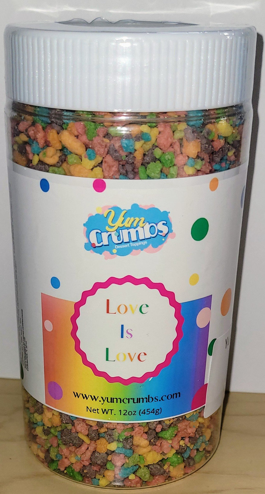 Yum Crumbs 12 oz. Love Is Love